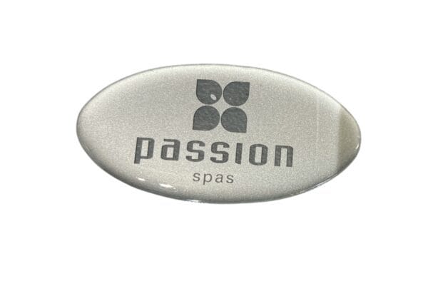 Passion logo spa kussenplaatje